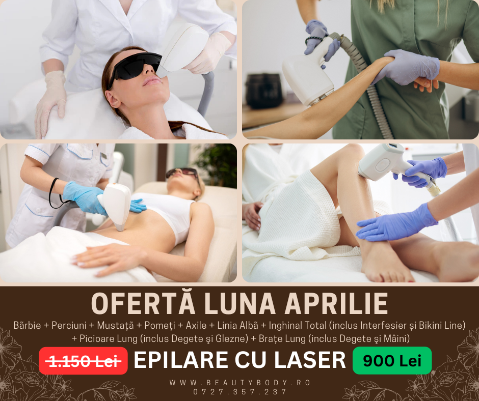 Ofertă Epilare cu Laser luna Aprilie